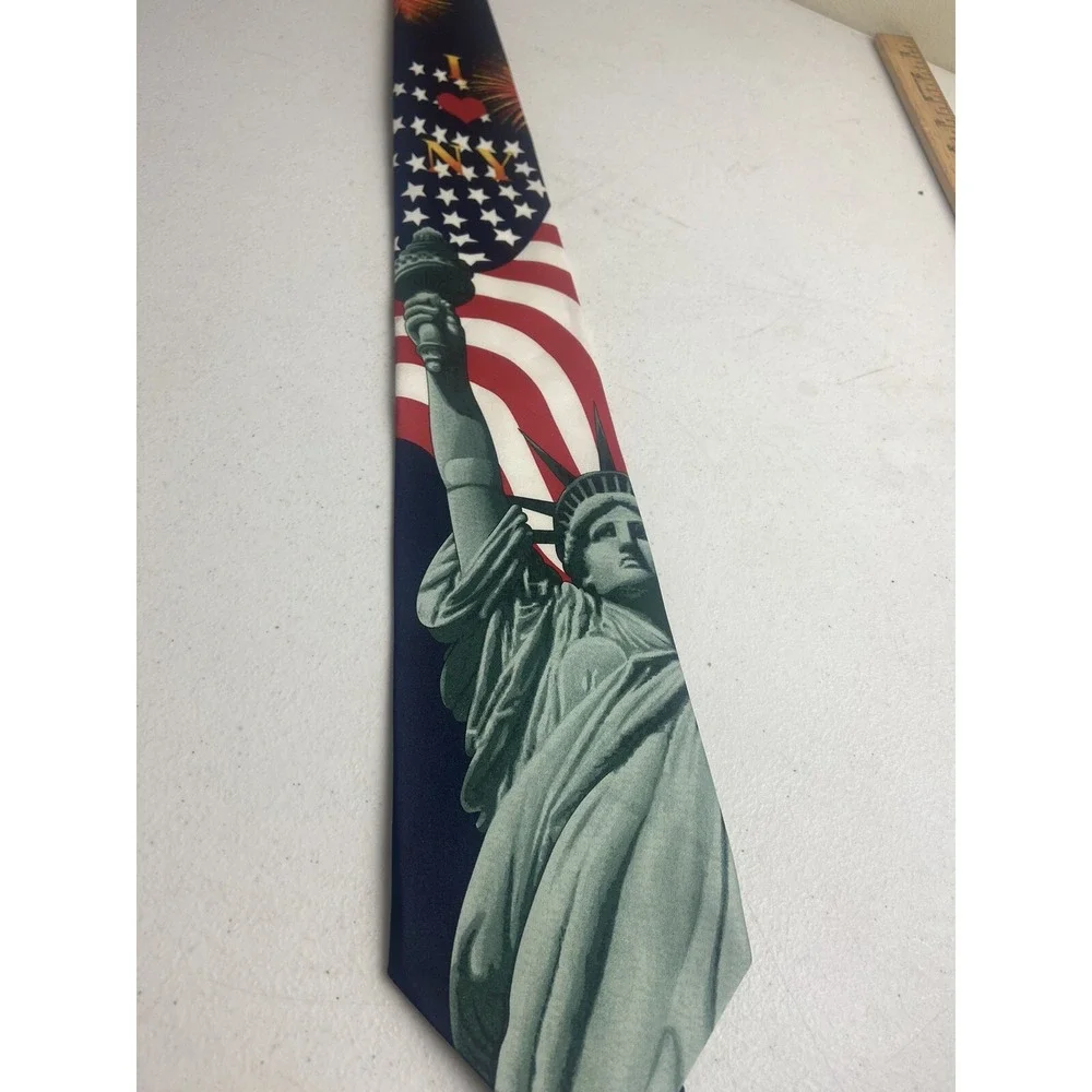 Rene Chagal  I ❤️ New York Neck Tie Striped 56